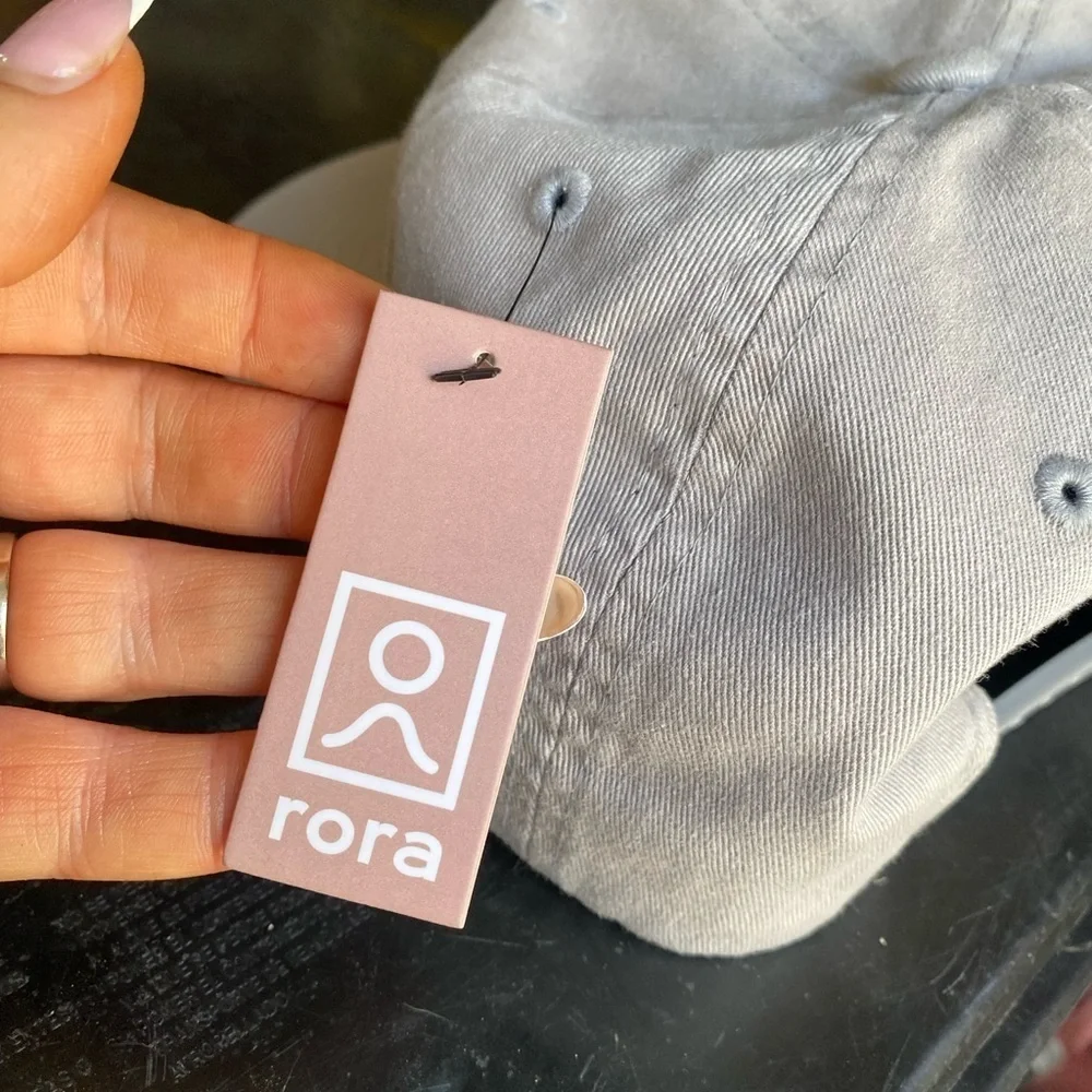 Rora Gray NWT Baseball Cap